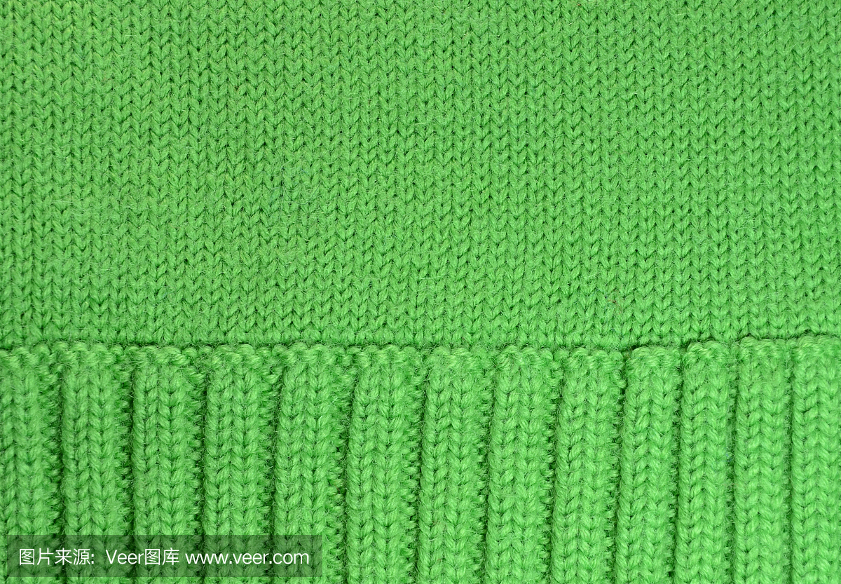 綠色毛織底紋
