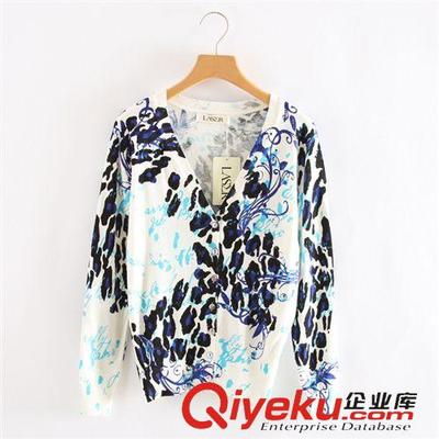 印花衫系列 2014春秋新款女裝 韓版時尚長袖涂鴨百搭針織開衫 淘工廠服裝加工圖片|印花衫系列 2014春秋新款女裝 韓版時尚長袖涂鴨百搭針織開衫 淘工廠服裝加工產品圖片由東莞市大朗眾興毛織品經營部公司生產提供-